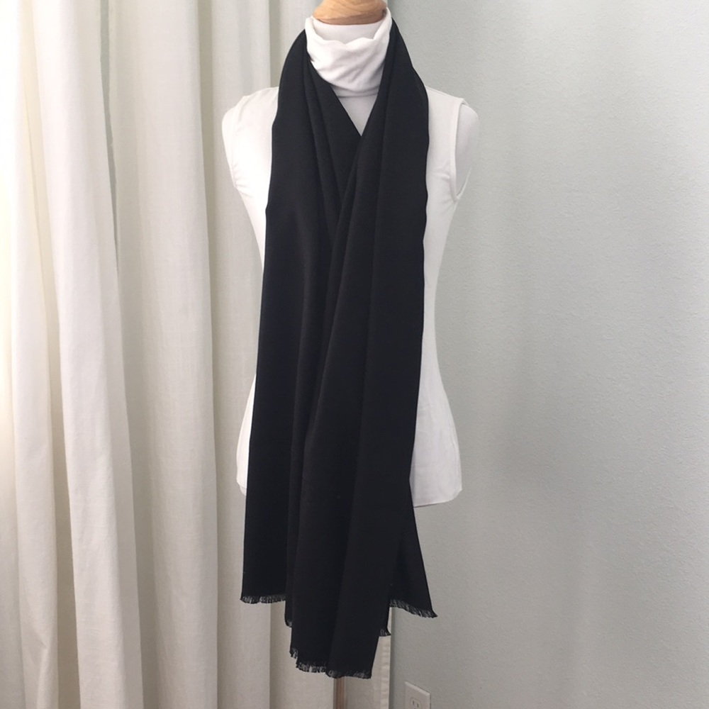 Salvatore Ferragamo black scarf